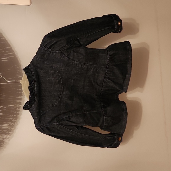 Janie and jack denim jacket size 18-24 mon - Picture 3 of 3